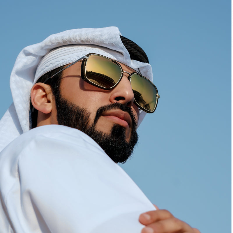 الرحال الأسود / الذهب التدرج