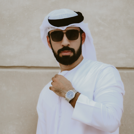 عنصر رمادي مات / أسود تدرجي