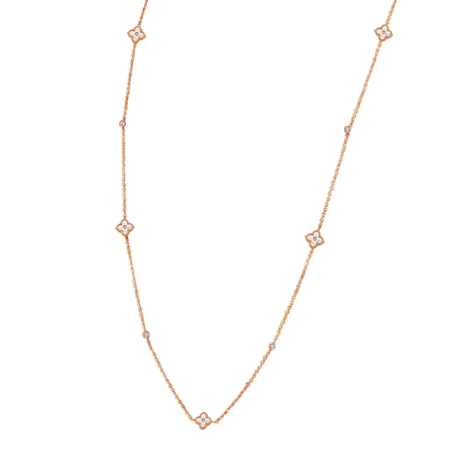 Mini Joory / Necklace Pearl Rose Gold