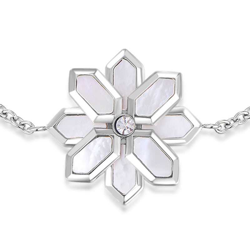 Lotus / Bracelet Pearl Silver