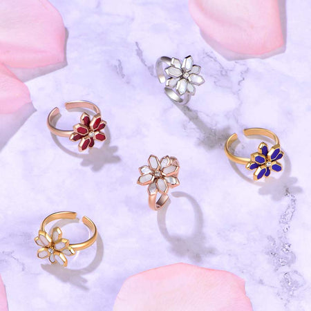 Lotus / Ring Pearl Silver
