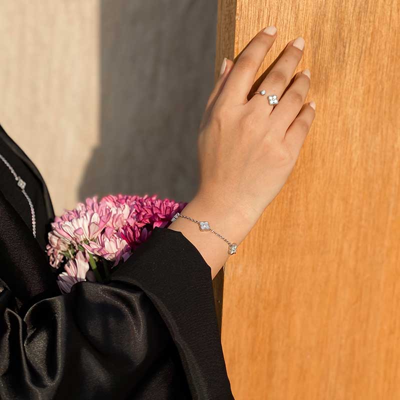 ميني جوري / خاتم لؤلؤ فضي