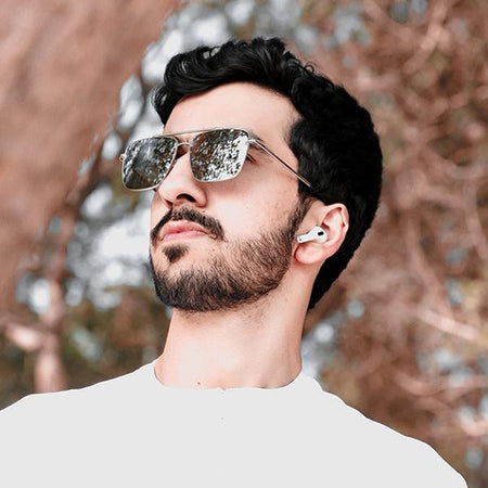 العنصر - فضي / مرآة زرقاء