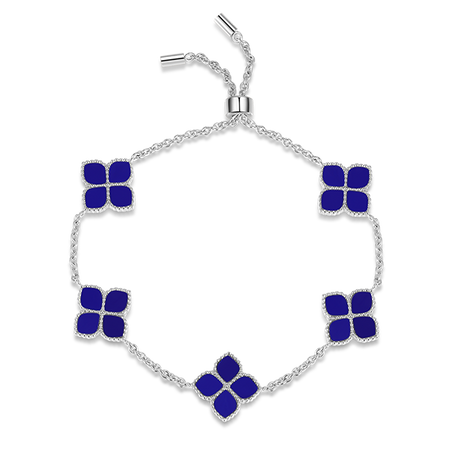Joory / Bracelet Blue Silver