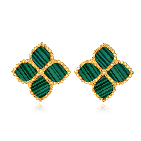 Joory / Set Malachite Gold