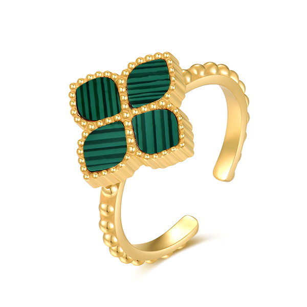 Joory / Set Malachite Gold