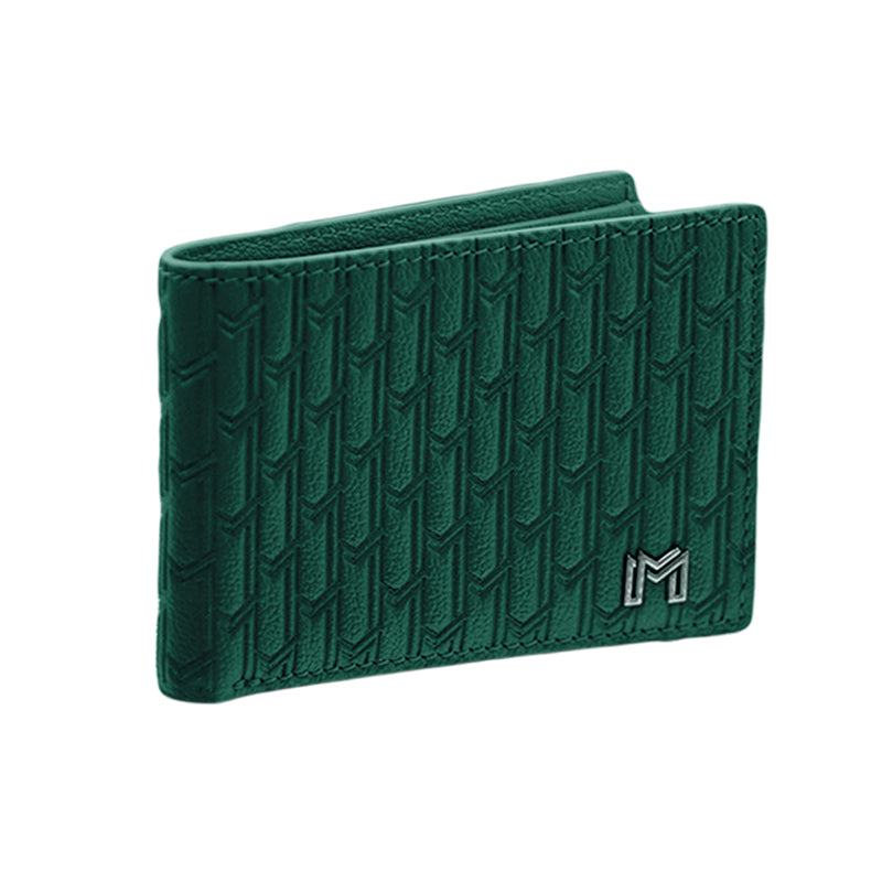 Camel Leather Green / Silver