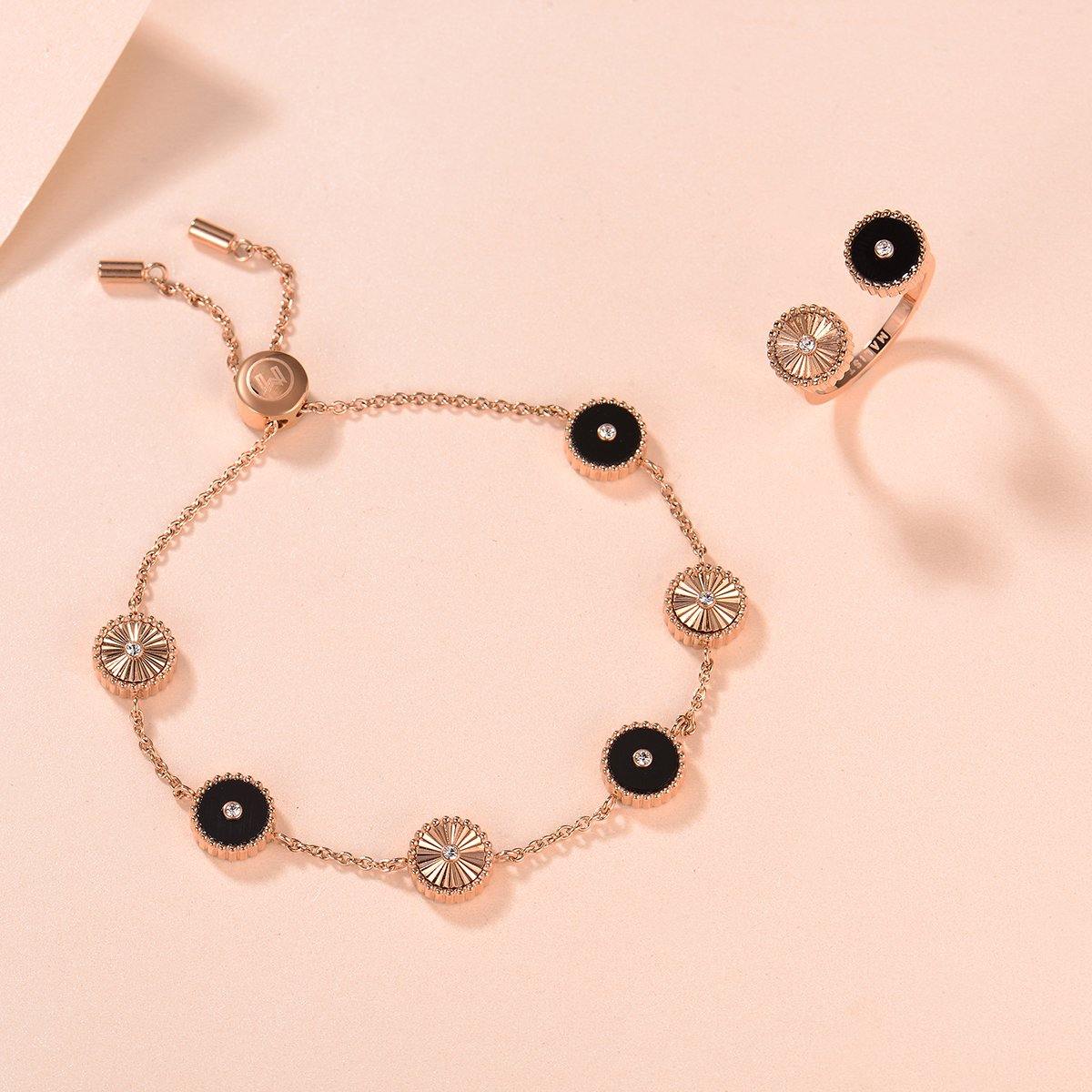 Kanz / Black Rose Gold - MINIMALIST