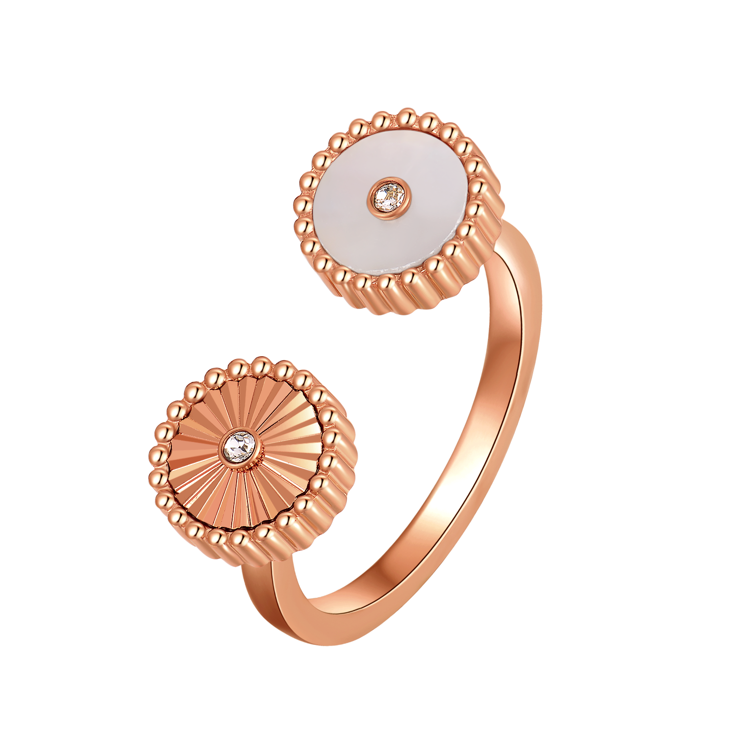 Kanz / Ring Pearl Rose Gold - MINIMALIST