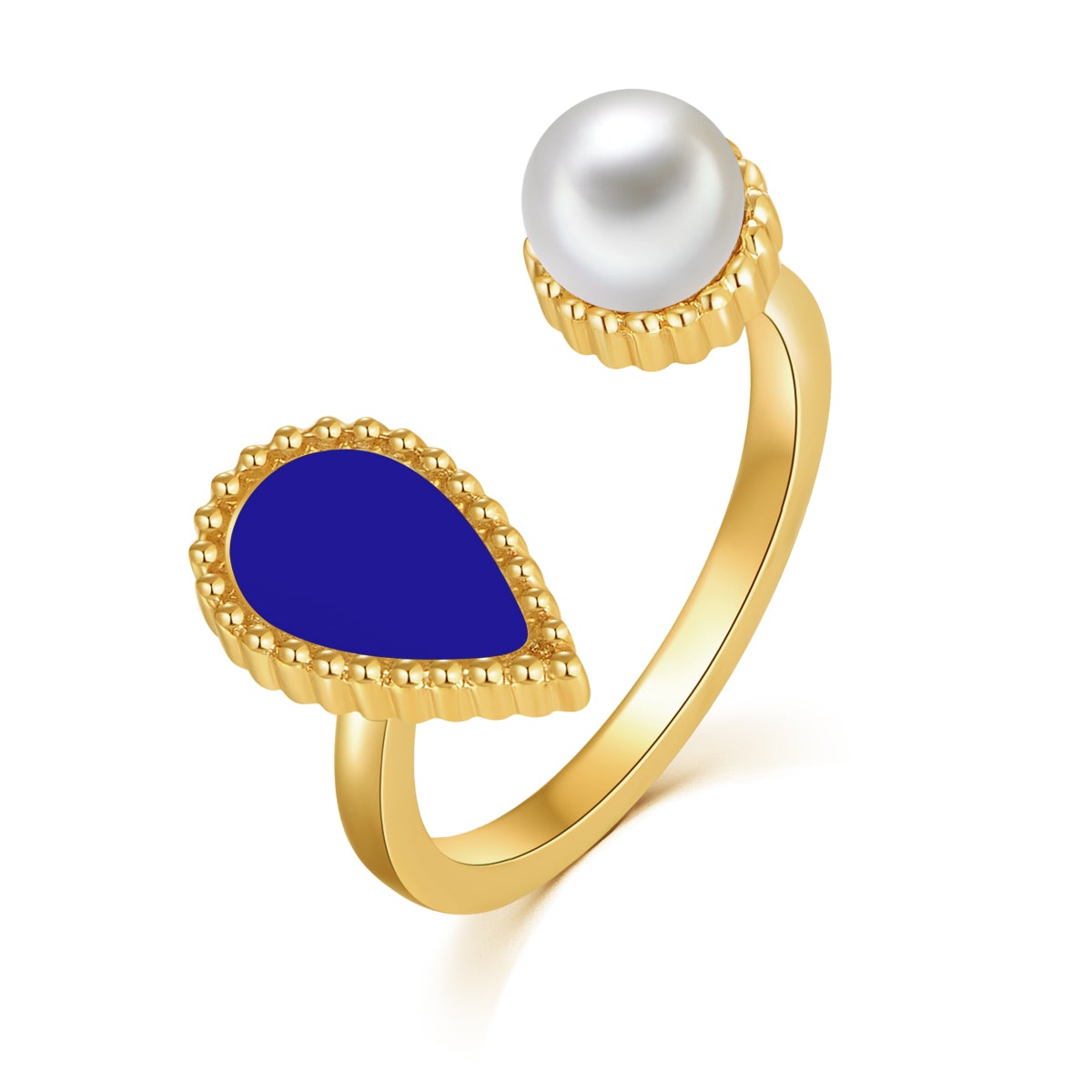 Sapphire Drop / Ring Gold