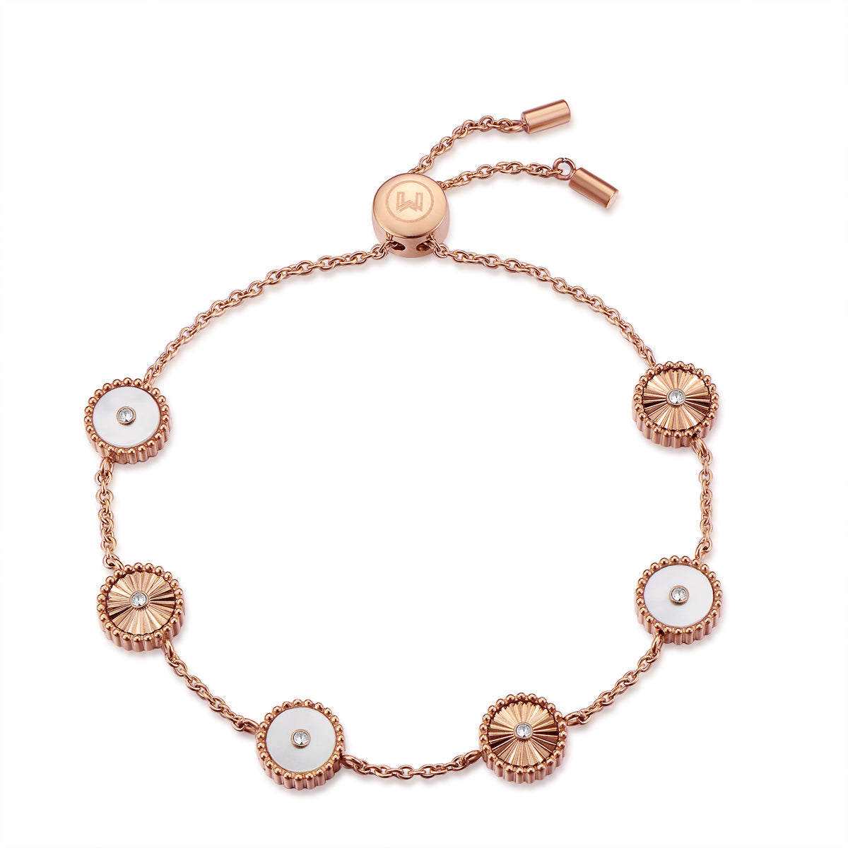 Kanz / Bracelet Pearl Rose Gold
