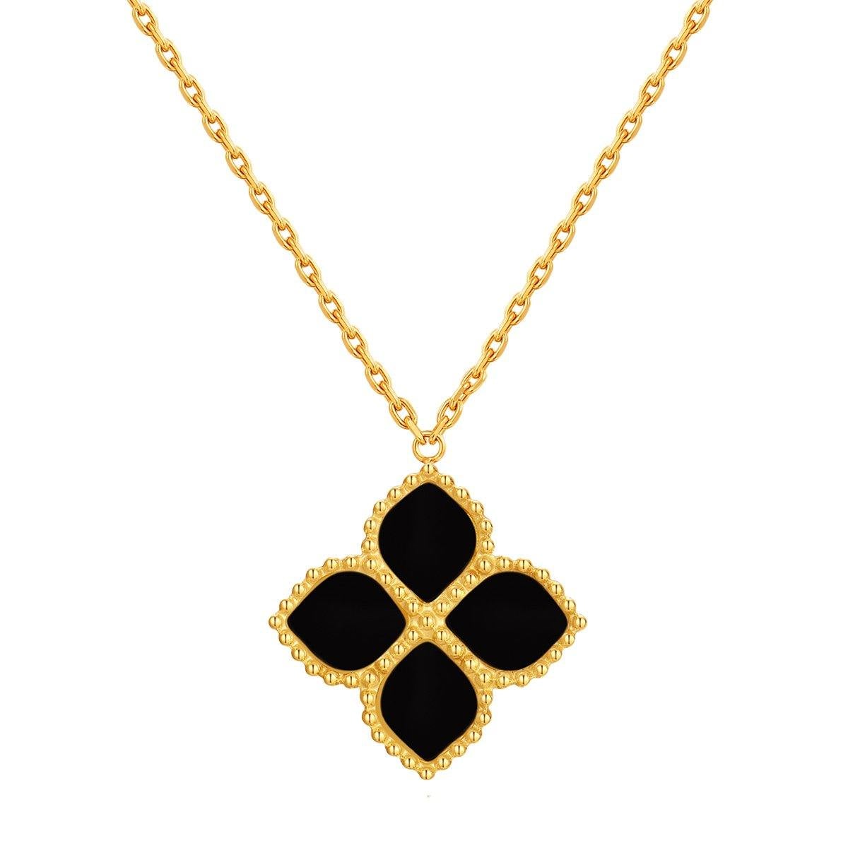 Joory / Necklace Black Gold - MINIMALIST