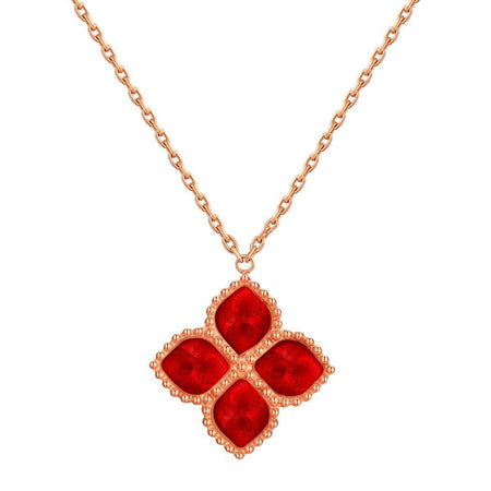 Joory / Necklace Red Rose Gold - MINIMALIST