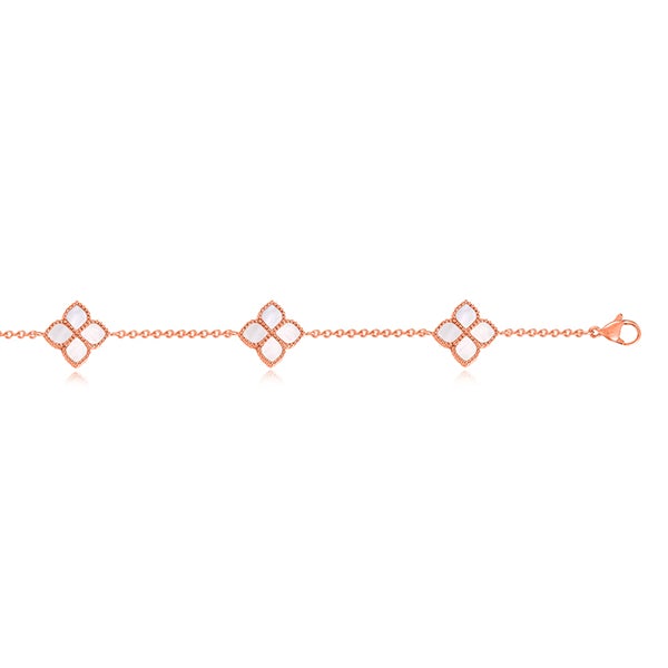 Joory / Choker Necklace Pearl Rose Gold