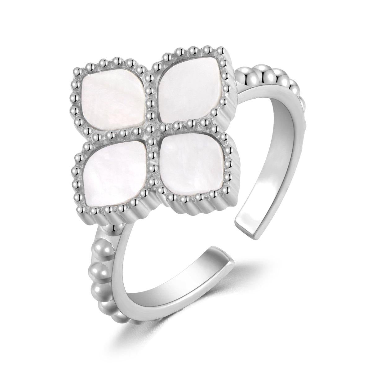 Joory / Ring Pearl Silver - MINIMALIST