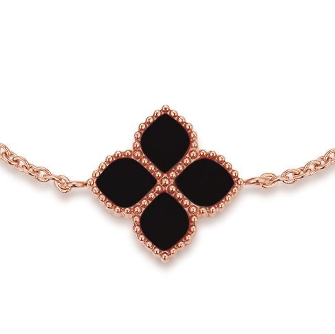 Joory / Bracelet Black Rose Gold