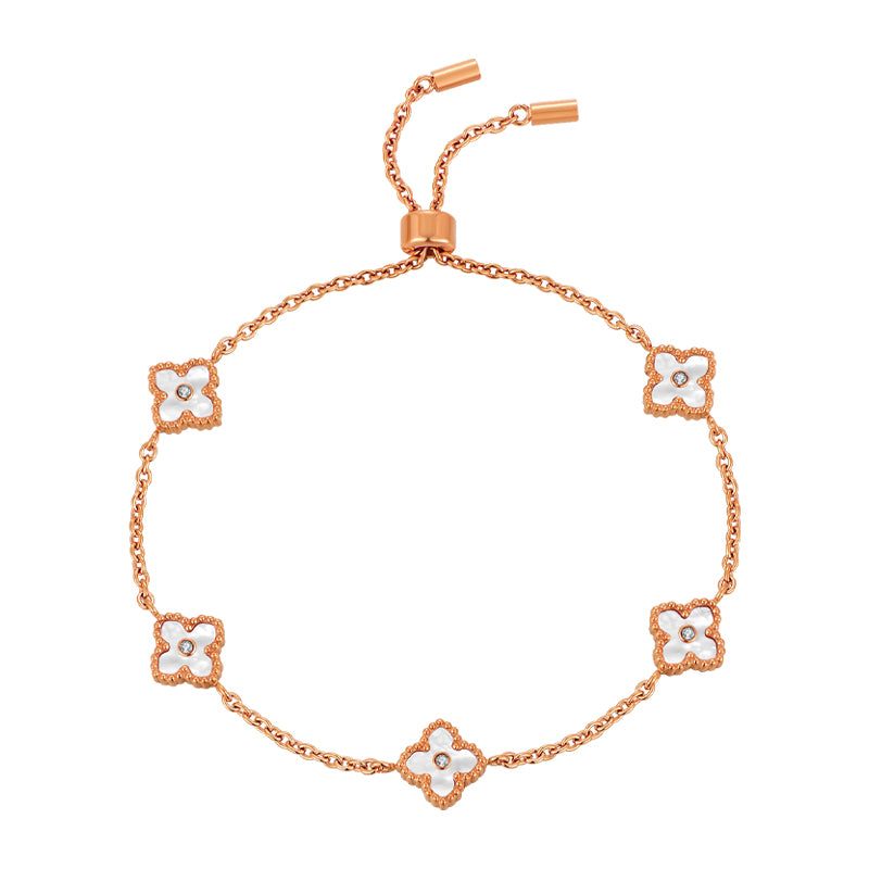 Mini Joory / Bracelet Pearl Rose Gold