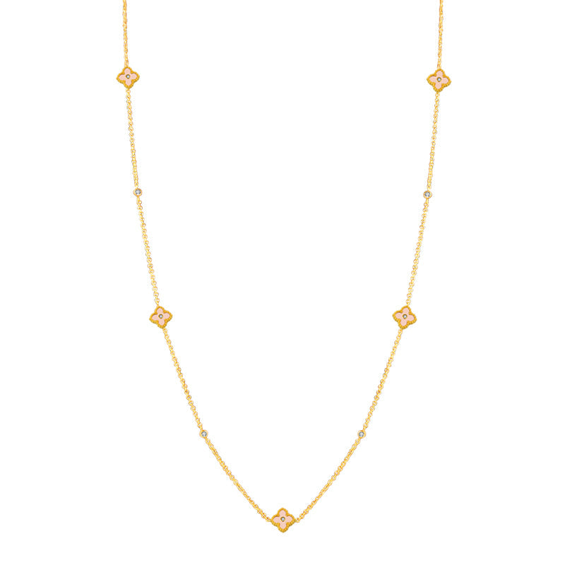 Mini Joory / Necklace Baby Pink Gold