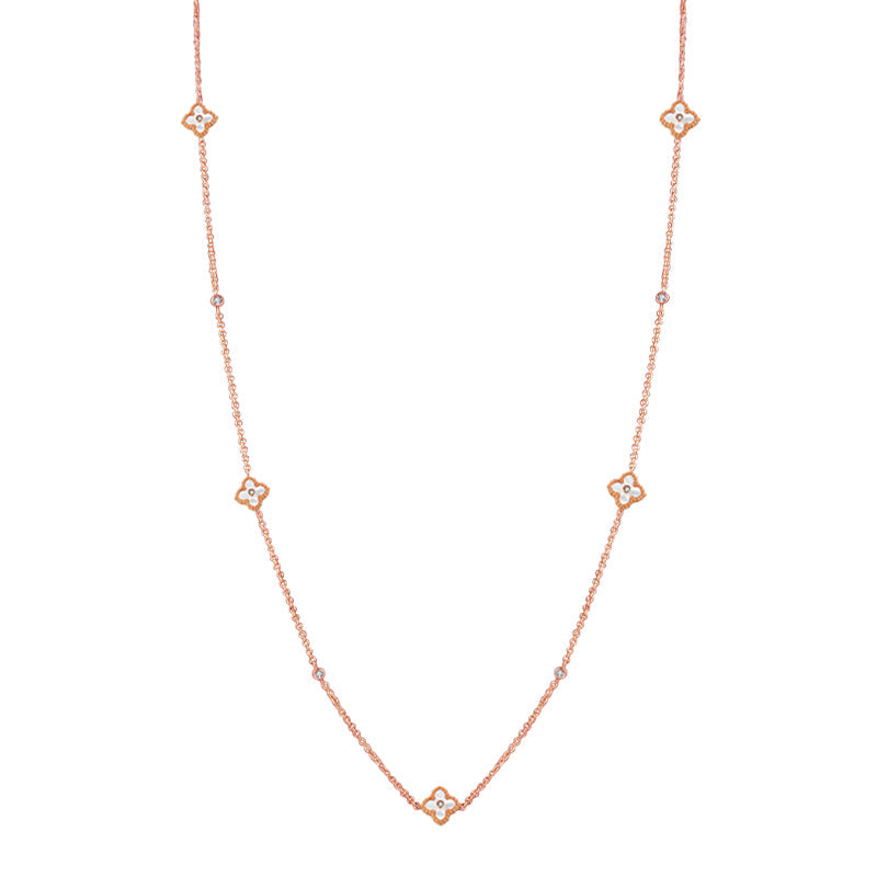 Mini Joory / Necklace Pearl Rose Gold