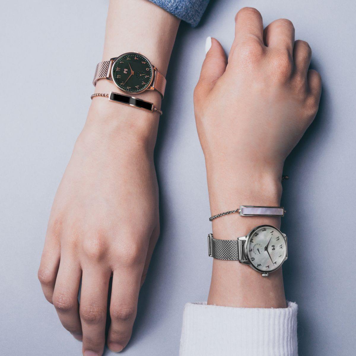 BLACK / Black Onyx Rose Gold - MINIMALIST