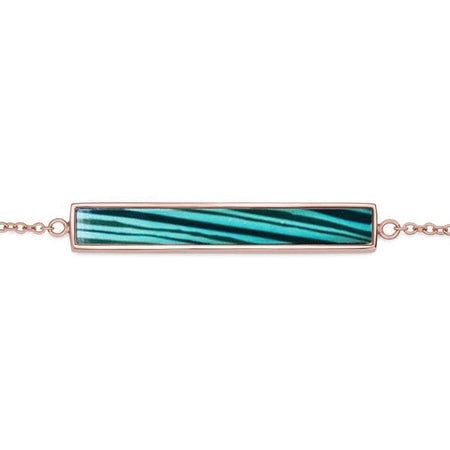 Zeina / Malachite Rose Gold - minimalistae