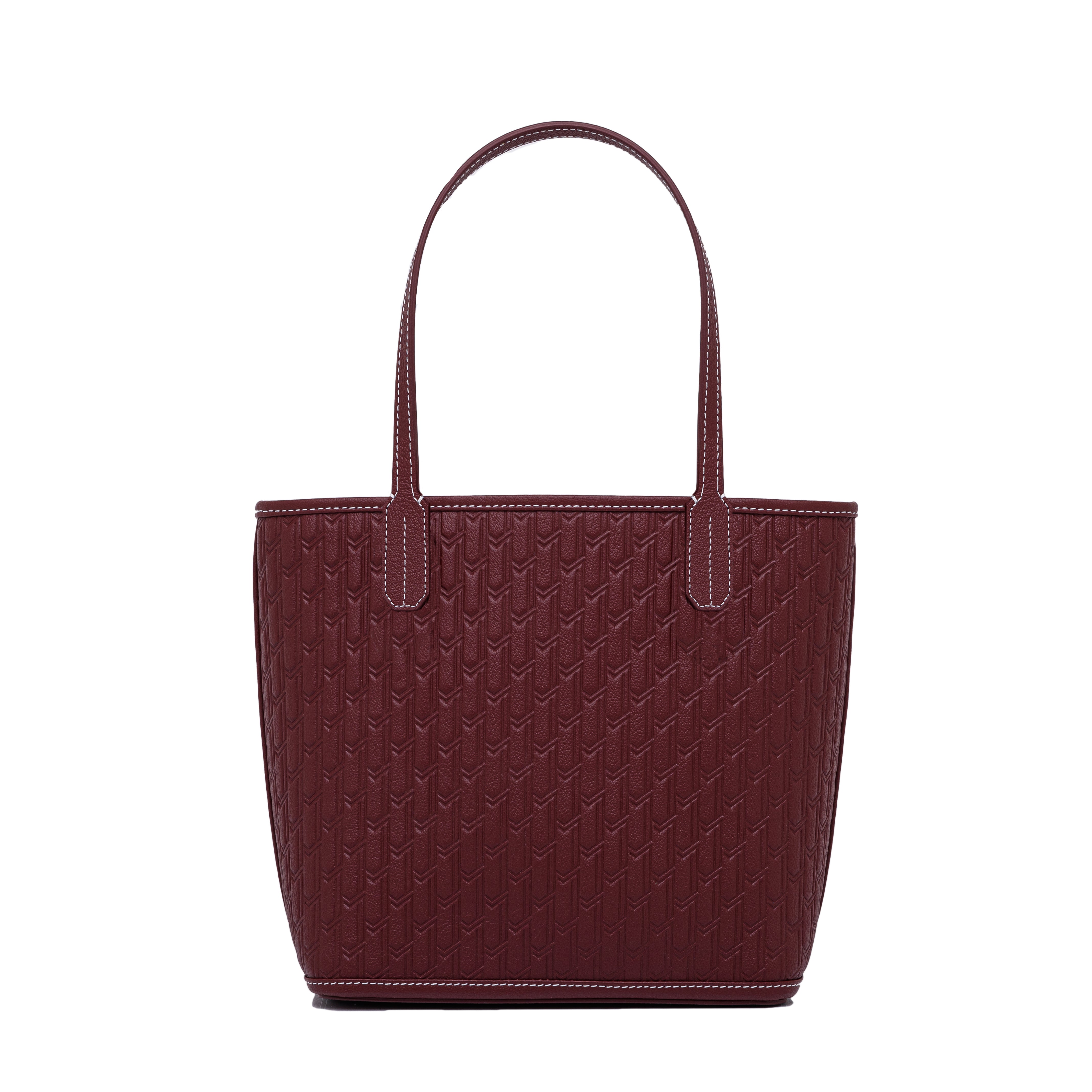 Mini Tote Bag / Burgundy