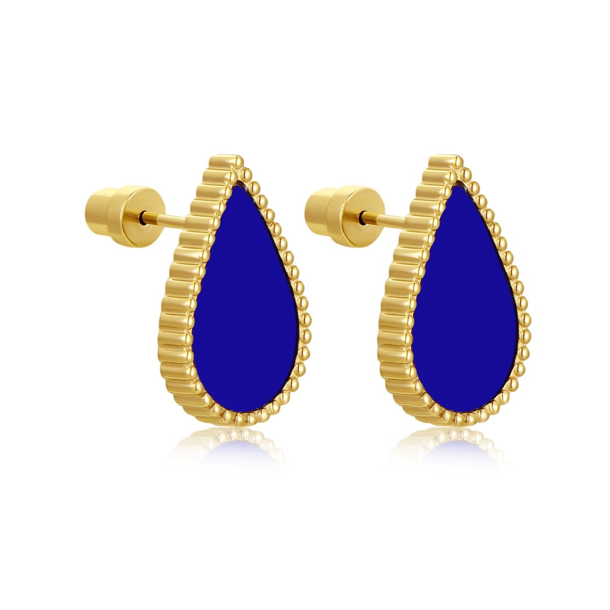 Sapphire Drop / Gold