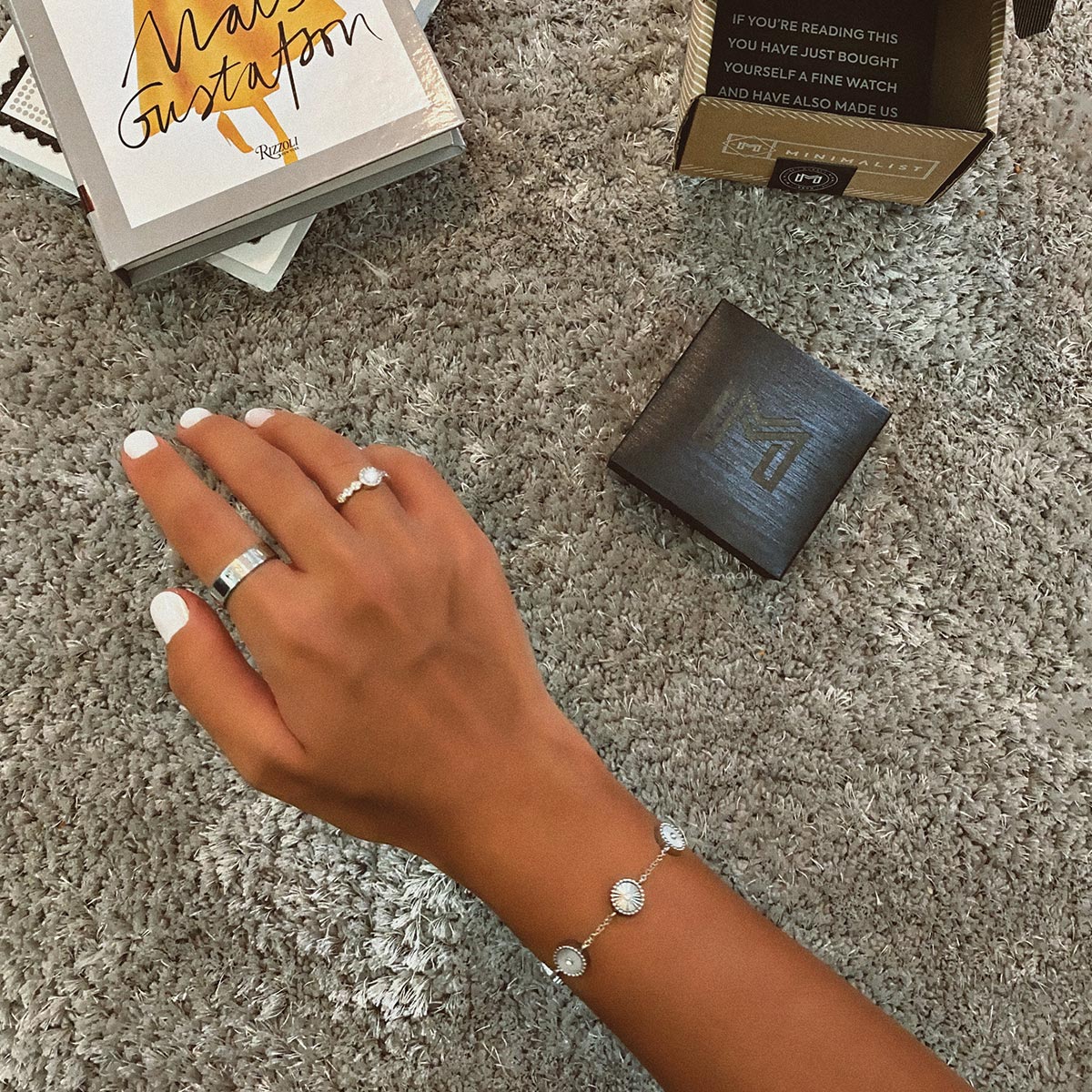 Kanz / Bracelet Pearl Silver